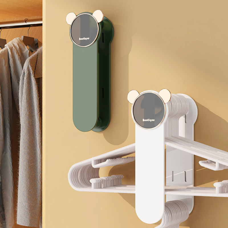 Clothes Rack Storage Magic, No-Punch Balcony Organizer Shelf, Space-Saving Hanging Storage Clothes Racks