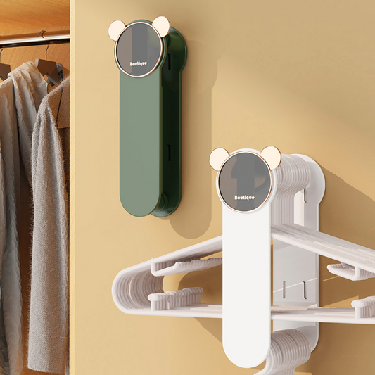 Clothes Rack Storage Magic, No-Punch Balcony Organizer Shelf, Space-Saving Hanging Storage Clothes Racks