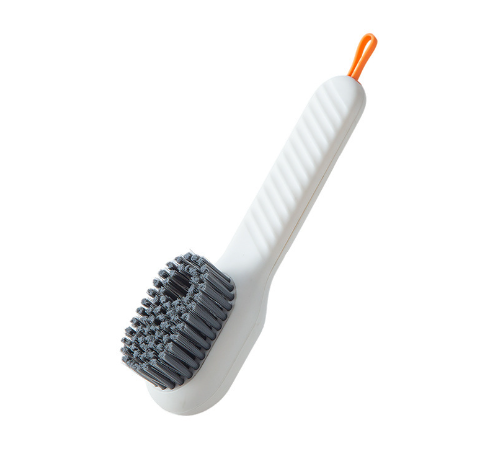 Cepillo para zapatos multifuncional, cepillo automático para ropa con relleno de líquido, tipo empuje para el hogar, cepillo para lavar ropa, cepillo para limpiar zapatos