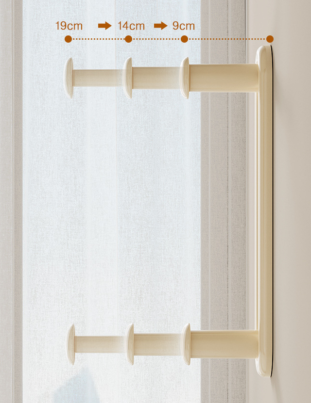 Perchero de almacenamiento, perchero retráctil de pared para el hogar sin perforaciones, perchas de pared, percheros de almacenamiento