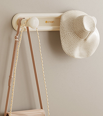 Perchero de almacenamiento, perchero retráctil de pared para el hogar sin perforaciones, perchas de pared, percheros de almacenamiento