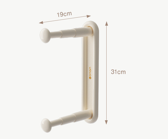 Perchero de almacenamiento, perchero retráctil de pared para el hogar sin perforaciones, perchas de pared, percheros de almacenamiento
