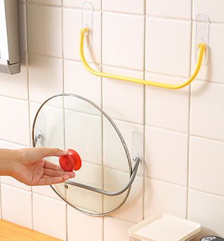 Organizador de zapatos para puerta de baño sin perforaciones montado en la pared, estante de pared con drenaje para interiores, estante para zapatillas de baño