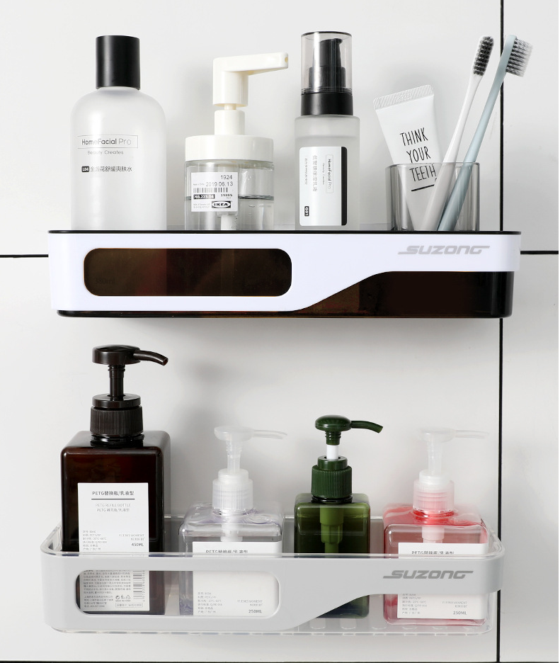 Bathroom Toilet Shelf, No-Punch Storage Shelf, Wall Triangle Storage Shelf