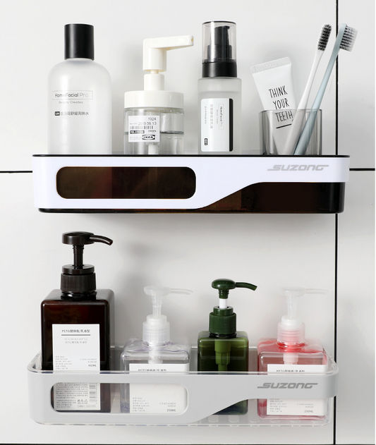 Bathroom Toilet Shelf, No-Punch Storage Shelf, Wall Triangle Storage Shelf