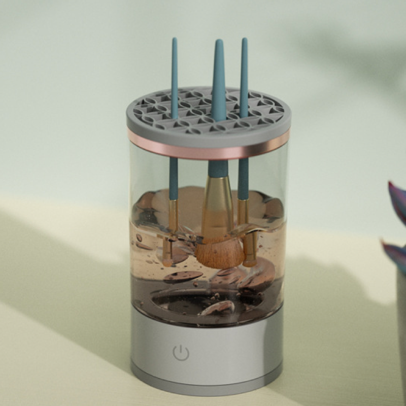 Automatic Makeup Brush Cleaner, Electric Wash & Dry Multifunctional Makeup Cleaner