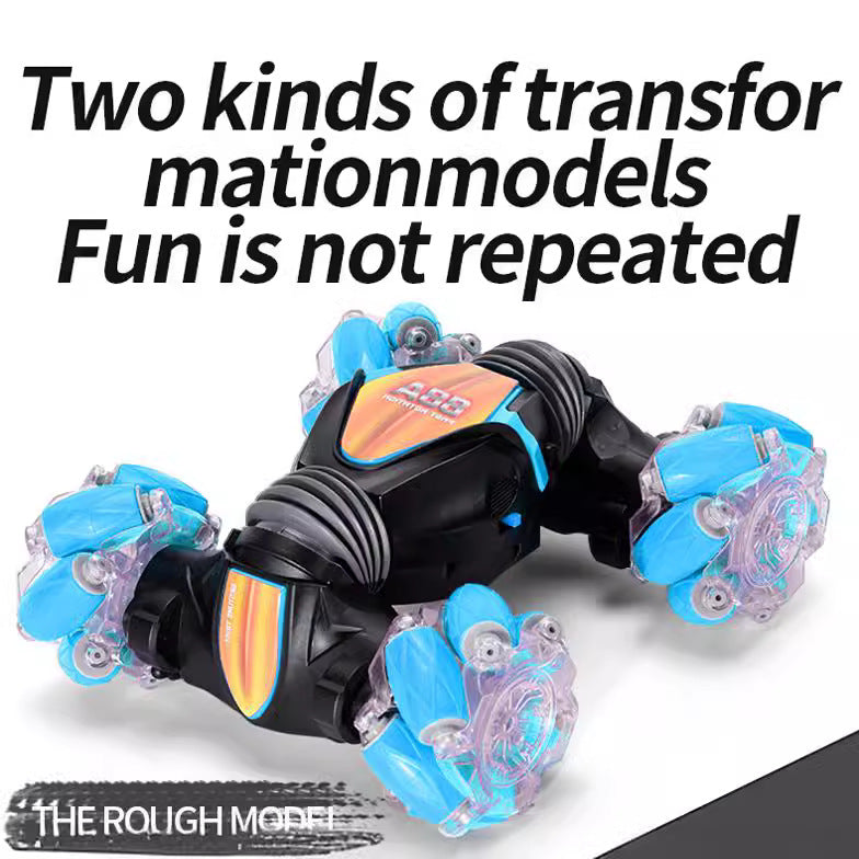 Four-wheel-drive stunt torsion vehicle，remote control car