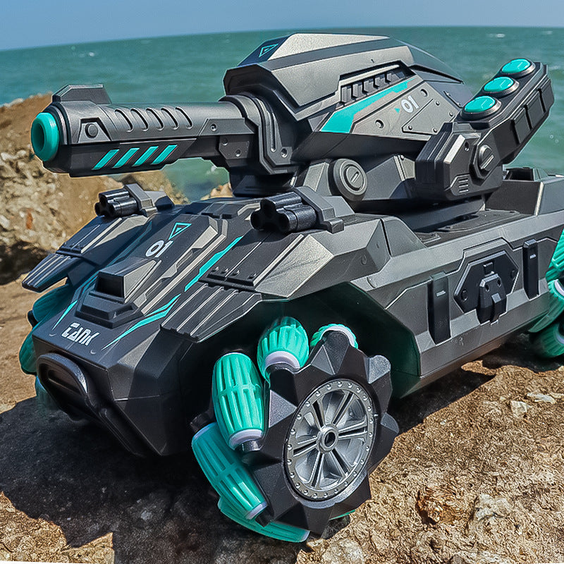 water cannonball tank，remote control tank